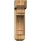 Ekena Millwork Merced Craftsman Rough Sawn Bracket w/ Offset Brace, Western Red Cedar, 6"W x 22"D x 22"H BKT0604X22X22MRC04RWR - alternate 3